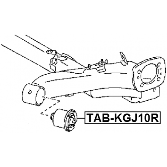 TAB-KGJ10R - Akselinripustus 