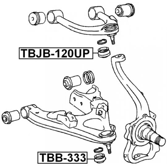 TBB-333 - Repair Kit, ball joint 