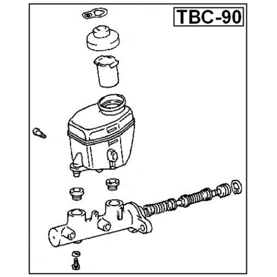 TBC-90 - Brake Master Cylinder 