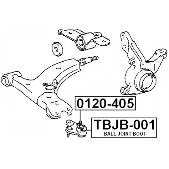 TBJB-001 - Korjaussarja, alapallo- / pallonivel 