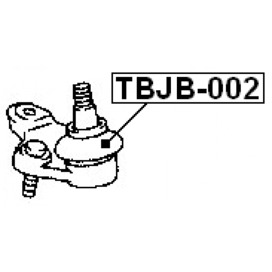 TBJB-002 - Reparationssats, bär-/styrled 