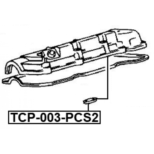 TCP-003-PCS2 - Tiivisterengas, tulppaistukka 