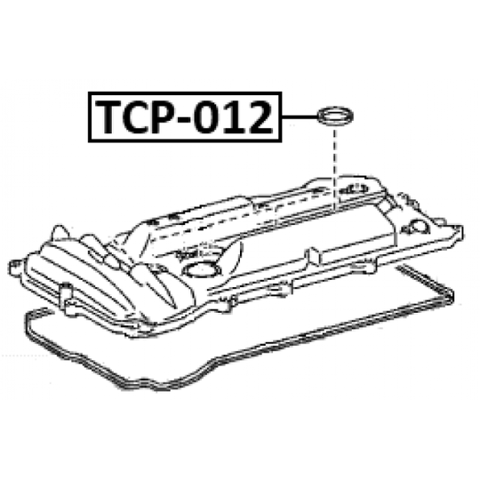 TCP-012 - Tihendirõngas, süüteküünlaæaht 