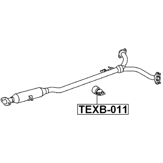 TEXB-011 - Rubber Buffer, silencer 