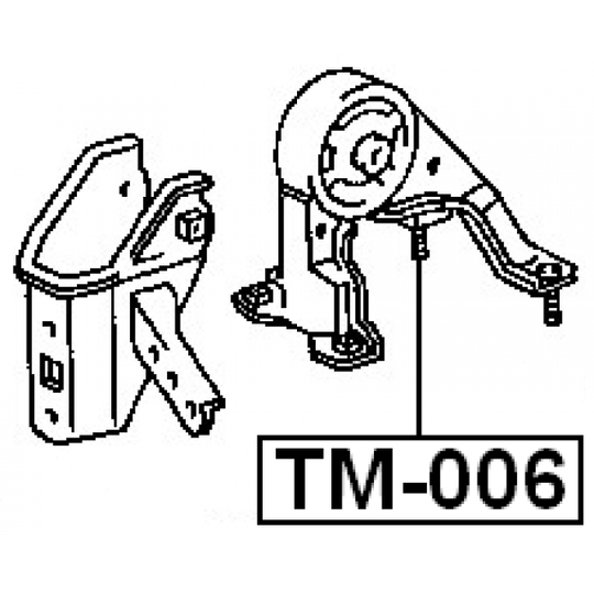 TM-006 - Paigutus, Mootor 