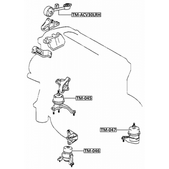 TM-045 - Engine Mounting 