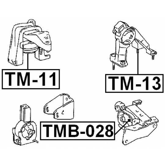 TMB-028 - Engine Mounting 