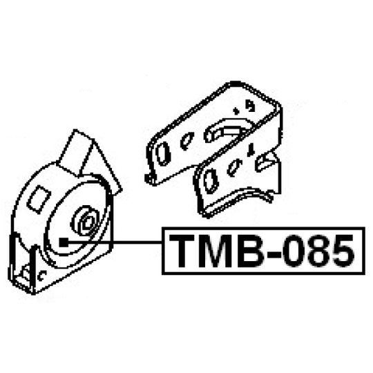 TMB-085 - Moottorin tuki 
