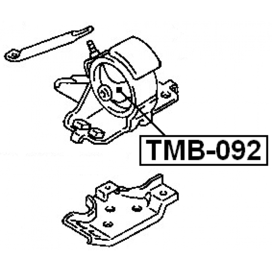 TMB-092 - Paigutus, Mootor 