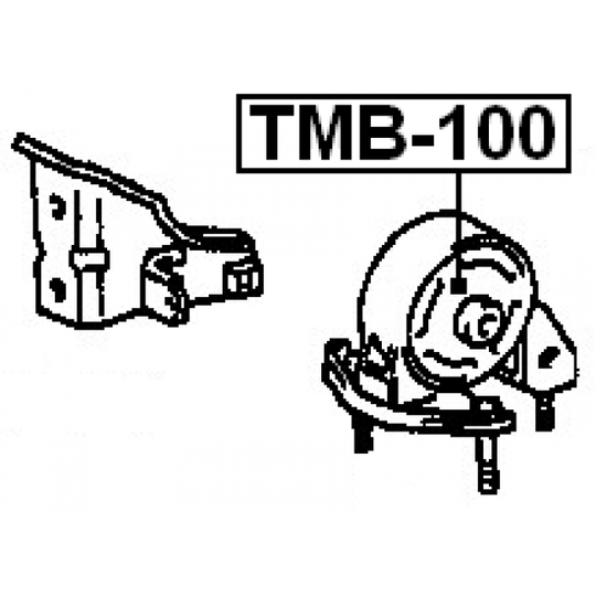 TMB-100 - Paigutus, Mootor 