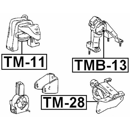 TMB-13 - Engine Mounting 