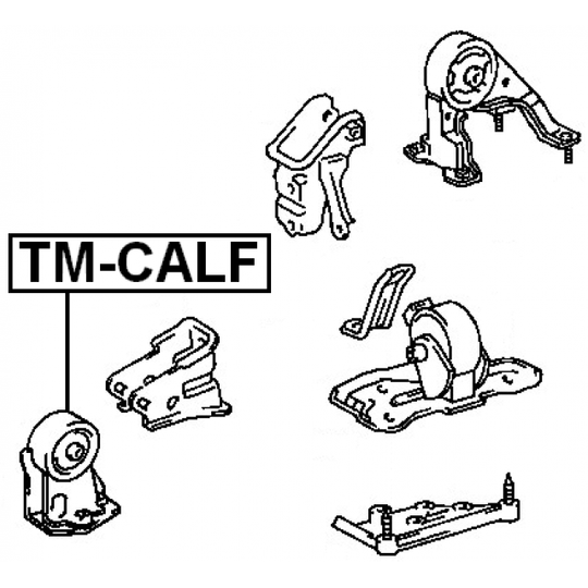 TM-CALF - Motormontering 