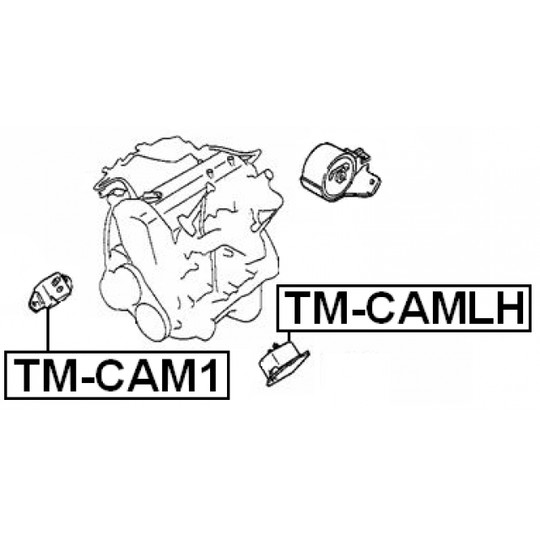 TM-CAMLH - Engine Mounting 