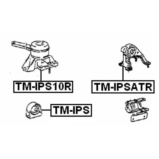 TM-IPSATR - Motormontering 