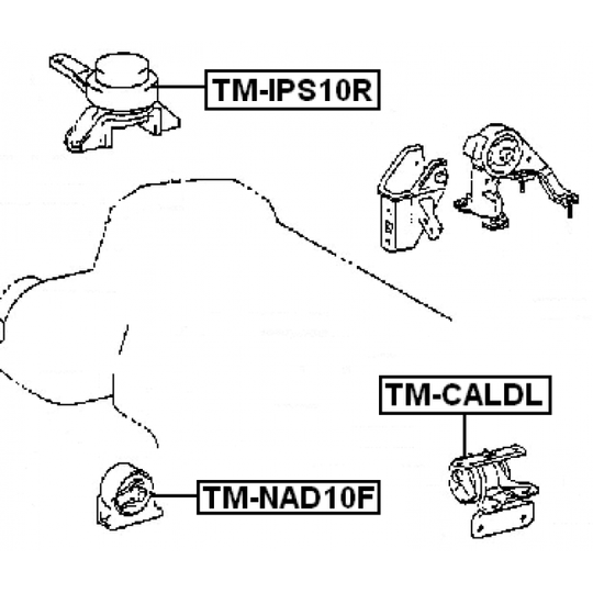 TM-NAD10F - Engine Mounting 