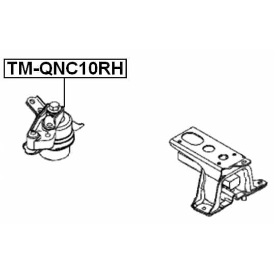 TM-QNC10RH - Engine Mounting 