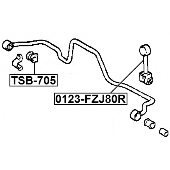 TSB-705 - Stabiliser Mounting 