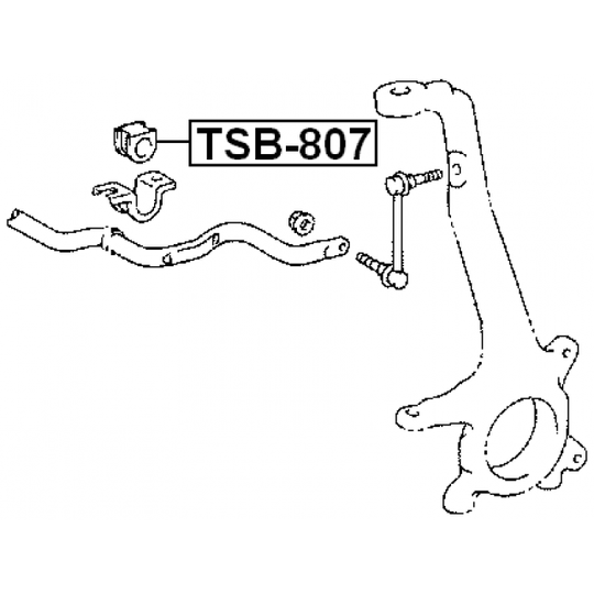TSB-807 - Stabiliser Mounting 