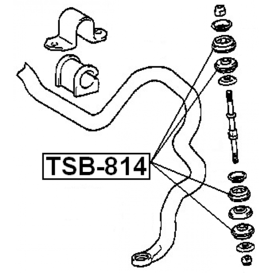 TSB-814 - Tie Bar Bush 