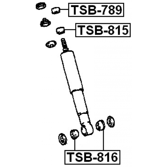 TSB-816 - Distantstoru, amort 