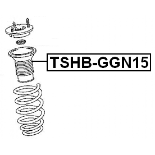 TSHB-GGN15 - Kaitsemüts / kaitsekumm, amort 