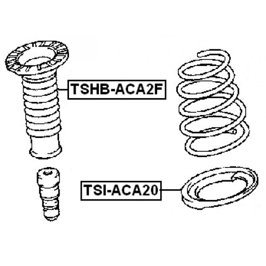 TSI-ACA20 - Spring Cap 