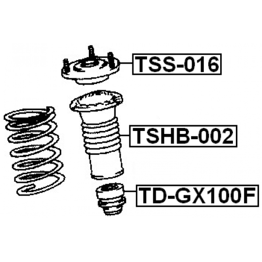 TSS-016 - Montering, stötdämpare 