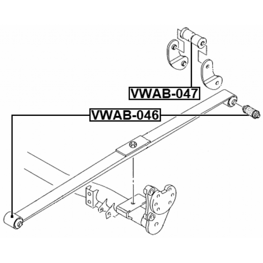 VWAB-046 - Laagripuks, lehtvedru 