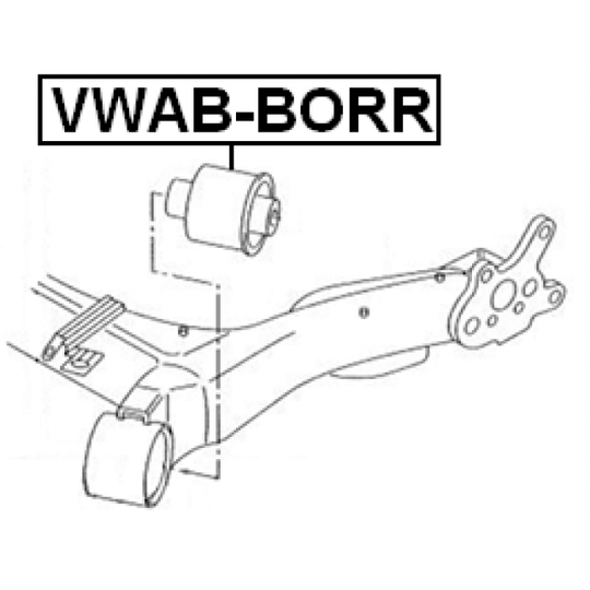 VWAB-BORR - Kinnitus, sillatala 