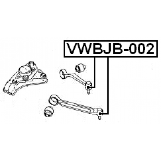 VWBJB-002 - Repair Kit, ball joint 
