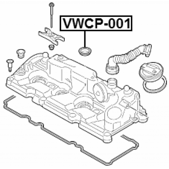 VWCP-001 - Seal Ring, injector 