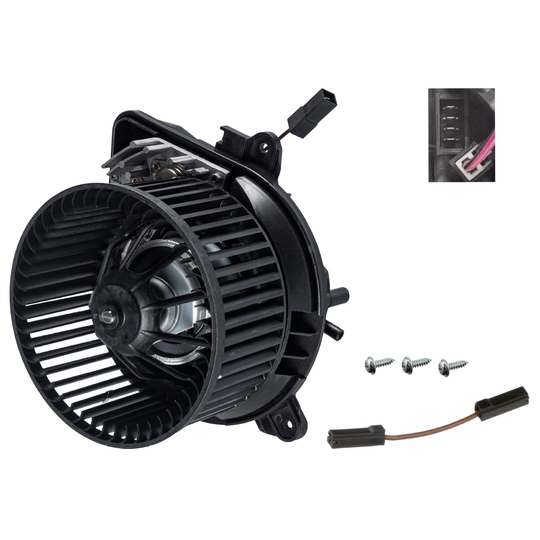 106449 - Electric Motor, interior blower 