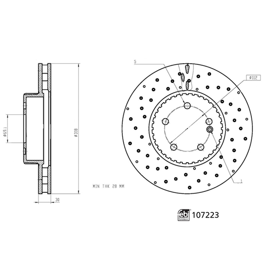 107223 - Piduriketas 