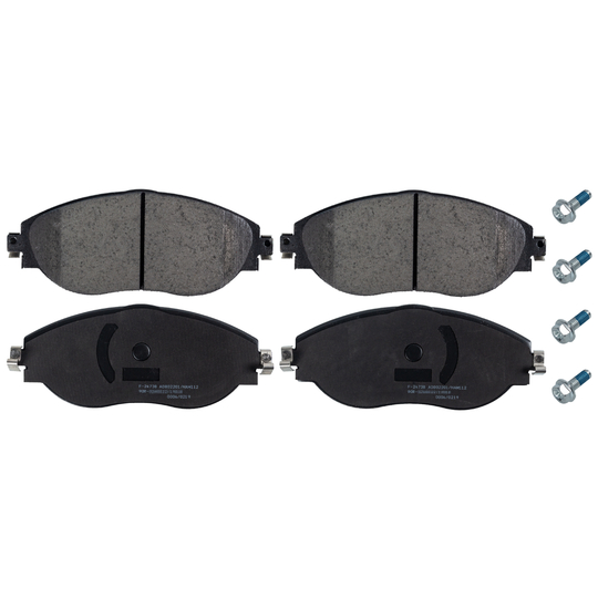 116243 - Brake Pad Set, disc brake 