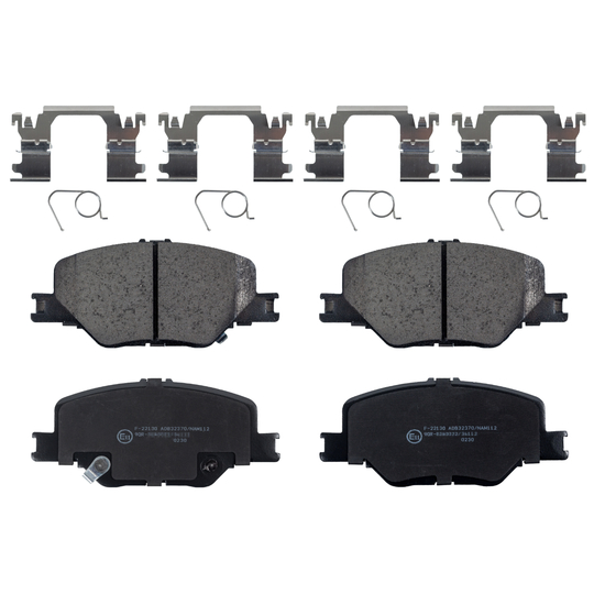 116247 - Brake Pad Set, disc brake 