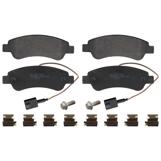 16956 - Brake Pad Set, disc brake 