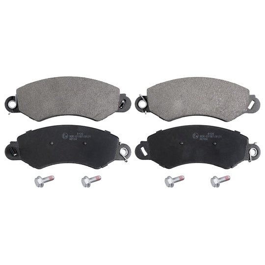16966 - Brake Pad Set, disc brake 