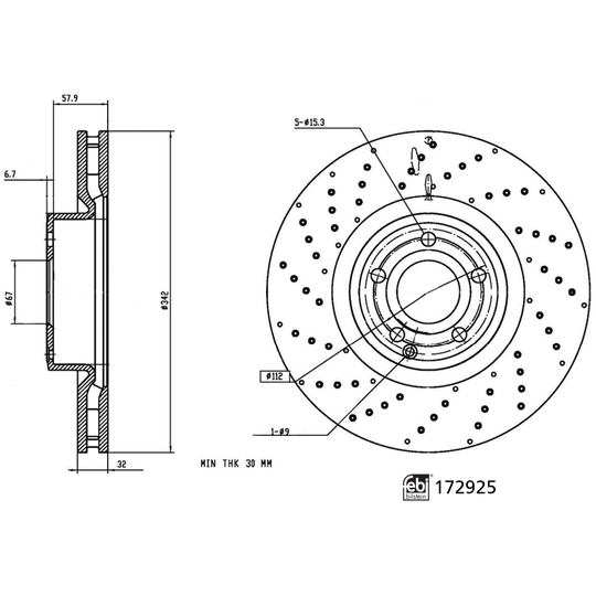 172925 - Brake Disc 