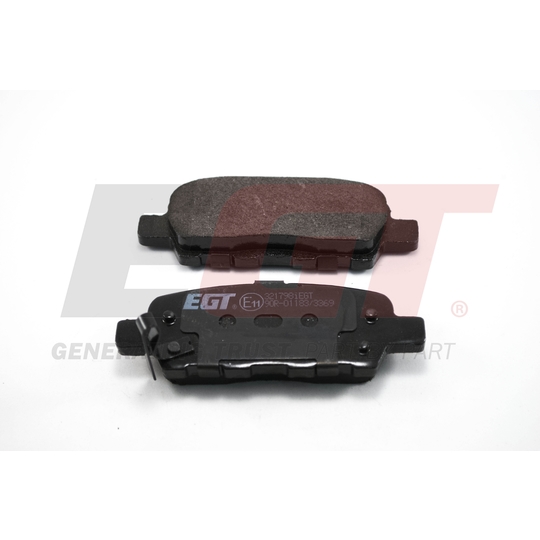 321798iEGT - Brake Pad Set, disc brake 