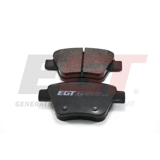 322087iEGT - Brake Pad Set, disc brake 