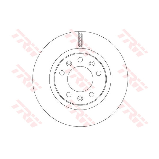 DF6785 - Brake Disc 