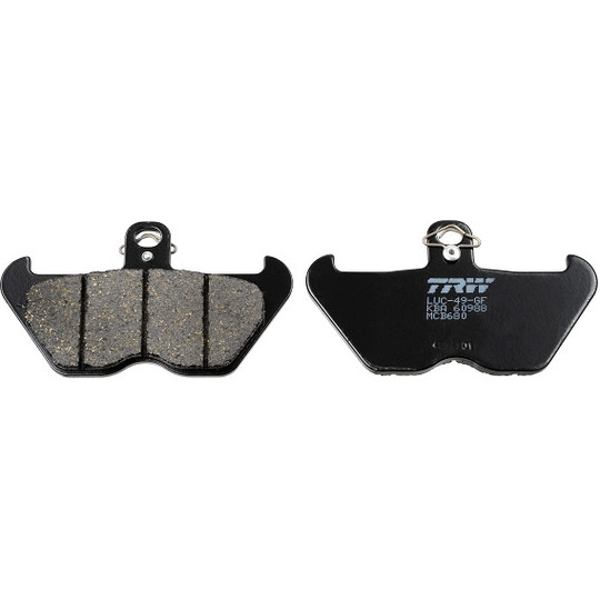 MCB680 - Brake Pad Set, disc brake 