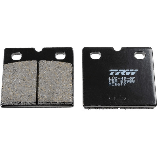 MCB617 - Brake Pad Set, disc brake 