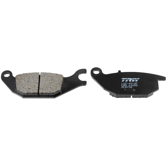 MCB738 - Brake Pad Set, disc brake 