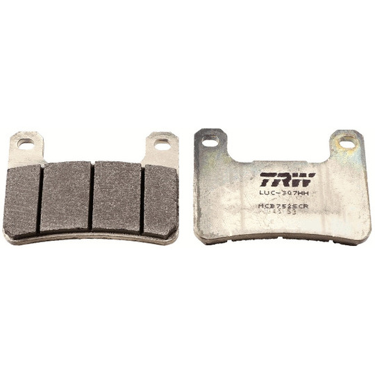 MCB752SCR - Brake Pad Set, disc brake 