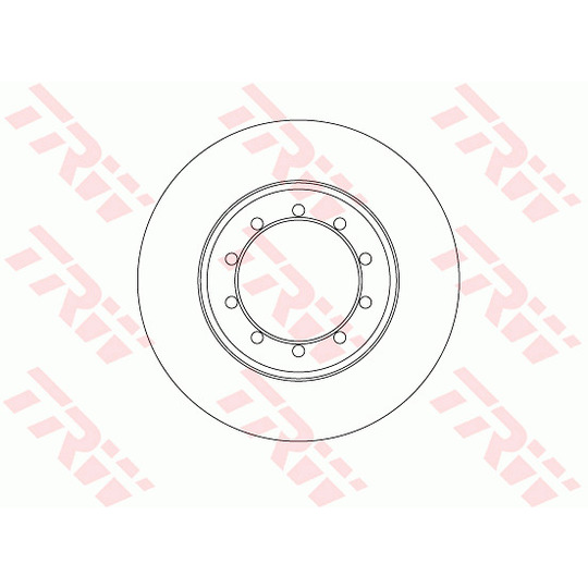 DF6711 - Brake Disc 