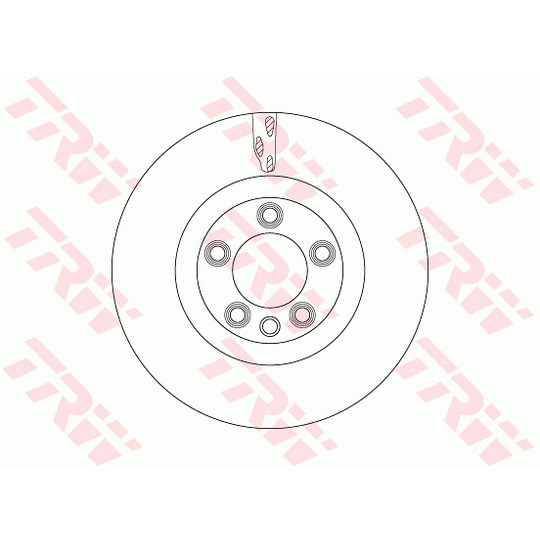 DF6772S - Brake Disc 