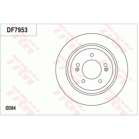 DF7953 - Brake Disc 
