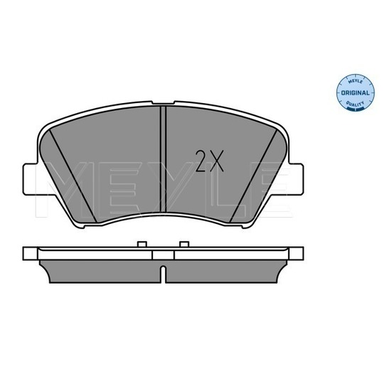 025 256 9218 - Brake Pad Set, disc brake 