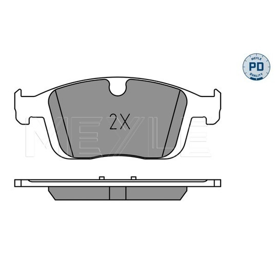 025 223 8619/PD - Brake Pad Set, disc brake 